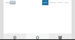 Desktop Screenshot of me-consult.de