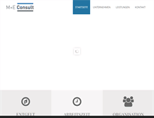 Tablet Screenshot of me-consult.de